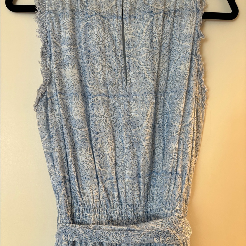 Roller Rabbit Blue Patterned Dress - image 5